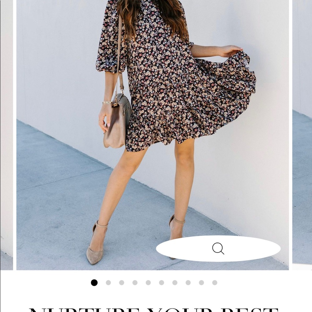Brand new Vici floral babydoll dress
